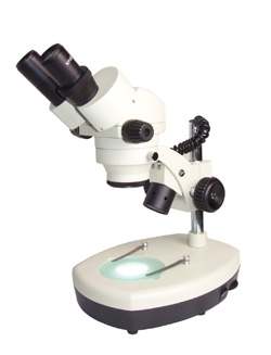 Vision Stereoscope on Dual Light Stand