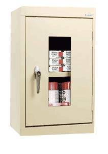 Glass Display Single Door Wall Cabinet