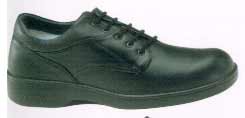 Ambulator Biomechanical Womens Diabetic Shoes - Black Lace-up