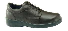 Ambulator Biomechanical Men's Diabetic Shoes - Brown Leather Lace-up