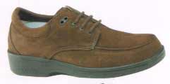 Ambulator  Biomechanical Women's Diabetic Shoes - Brown Nubuck Lace-up
