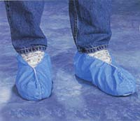 Sky Blue Polypropylene Shoe Cover