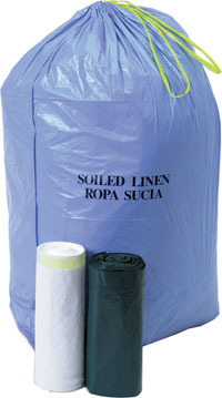 Blue Soiled Linen Bags