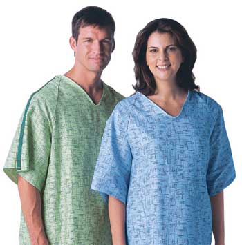 740110TDMMD-Cascade Green Print Deluxe Cut Gowns