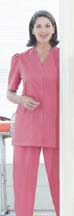4088MD-Ladies Snap Front Scrub Top, XS-XL.
