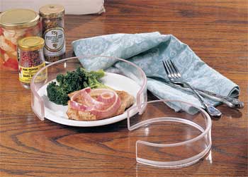 5111EHTMD-Invisible Food Guard For 8 1/2 to 10 in. Plates