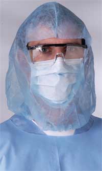 C001HSNONMD-Surgeons Hoods - SMS material