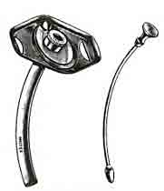 300-129FSI-Jackson Vaginal Retractors, Large, 1-1/2in x 4in, 7in