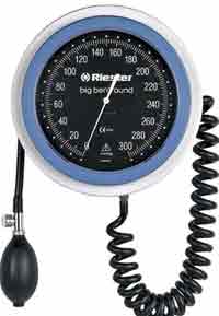 9541FLGUR-Big ben� round, wall, velcro cuff, latex free