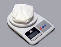 0002KNNKM-Diaper Scale, Battery Operated, 2000 Gram x 1 Gram