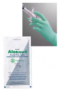 Aloetouch Orthopedic Surgical Gloves Size 8 1/2