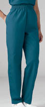 Ladies Two-Pocket Scrub Pants, XXL