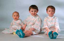 36272NONMD-Disposable Pediatric Patient Wear Newborn Shirt Short Sleeves
