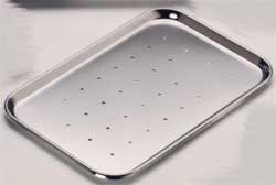 Perforated Mayo Trays 15 1/8 in. x 10 5/8 in. x 3/4 in.