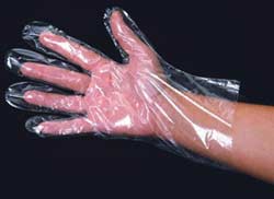 Large Clear Gloves