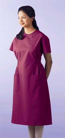 448MD-AngelStat Step In Scrub Dress XS-XL