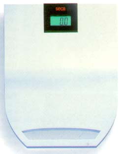 seca843-mse-Digital personal scale with ergonomically shaped platform