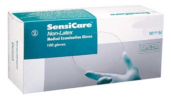 SensiCare Nitrile PF Exam Gloves Small