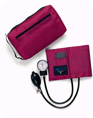 4019SDMMD-CompliMates Aneroid Sphygmomanometers Red