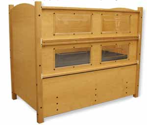 Pediatric & Youth Safety Medical Bed with Double Tier Safety Rails