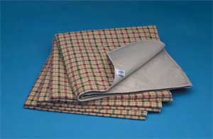 Triumph Plaid Print Underpads 30 in. x 36 in.