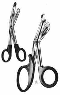 Utility Shears, Coated Handles, 7-1/2 in