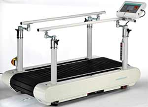 Woodway Bariatrics Tread-Ergometer with Full Handrail
