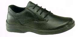 Ariya Women's Diabetic Shoes Black Leather Lace-Up