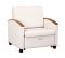 Reclining Sleeper Chair for Hospitals with Storage Drawer