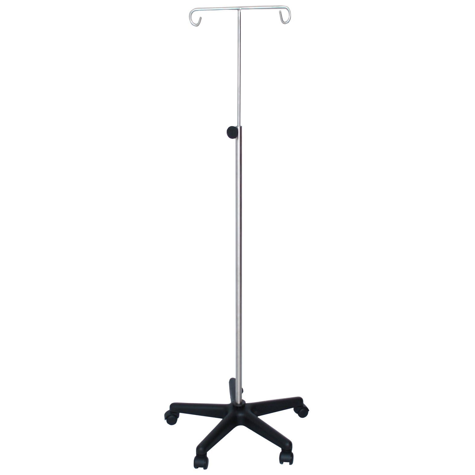 2 Hook IV Stand Non-Tip Base