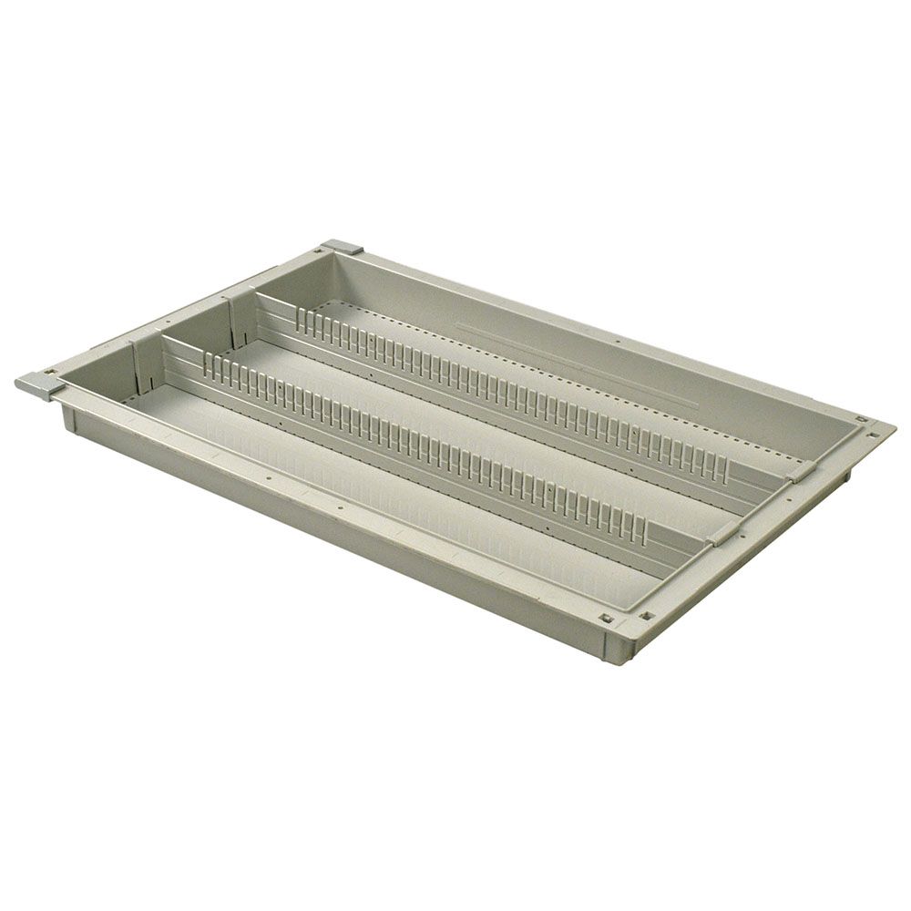 2in MedStor Max Storage Tray w/ 2 Long Dividers