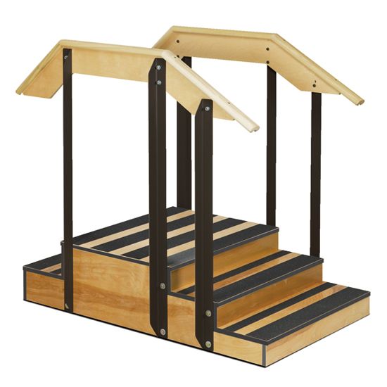 Small Up  Down Staircase 30in W