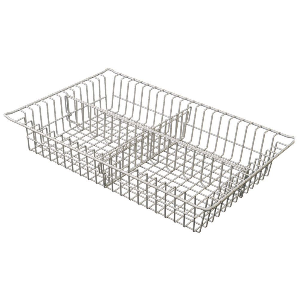 3in MedStor Max Wire Basket 1 Short Divider  1 Long Divider