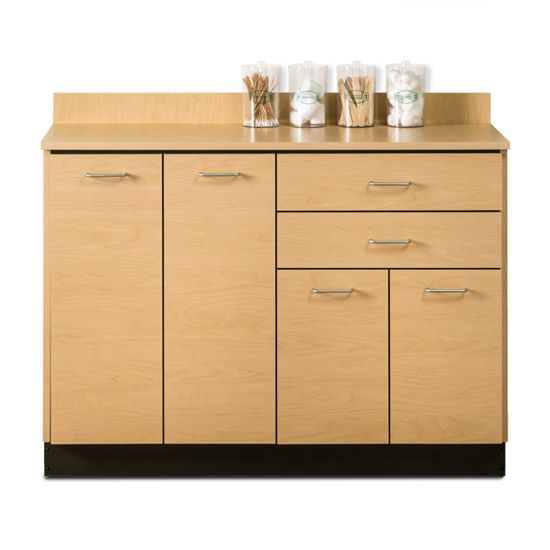 Base Cabinet 4 Doors and 2 Drawers 48in L