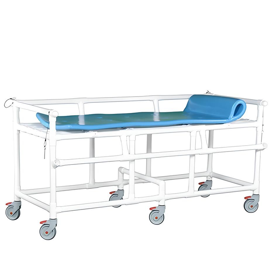 Medical Transport Bariatric Mobile Shower Bed 500 LB Capacity