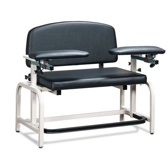 Bariatric Blood Drawing Chair Padded Flip Arms