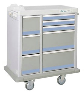 Full Sized Medication Punch Card Cart 450 Cards