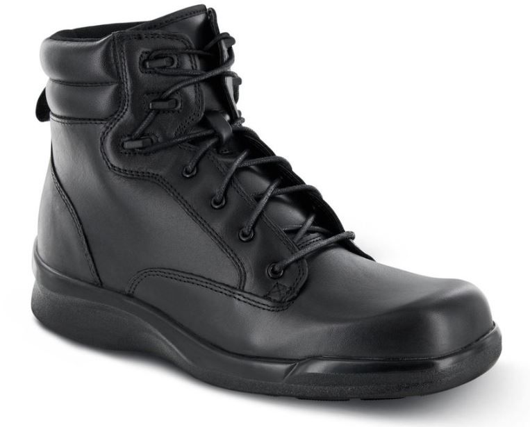 comfortable black boots