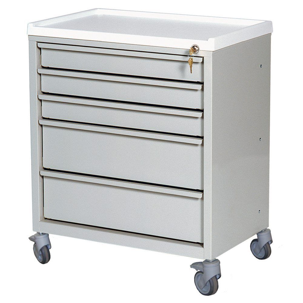 Mini Five Drawer Economy Treatment Cart