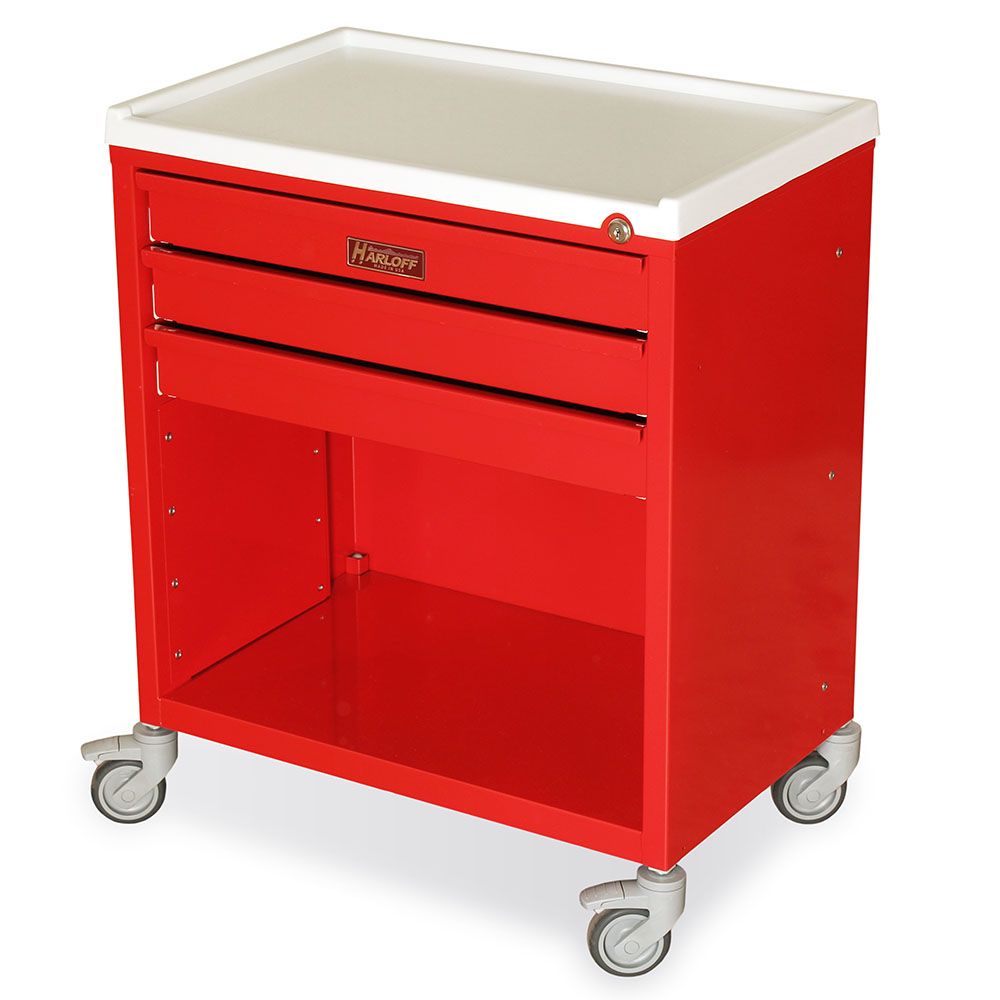 Mini Economy Treatment Cart w/ 3 Drawers			