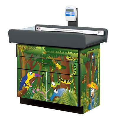 Rainforest Follies Pediatric Digital Scale Table