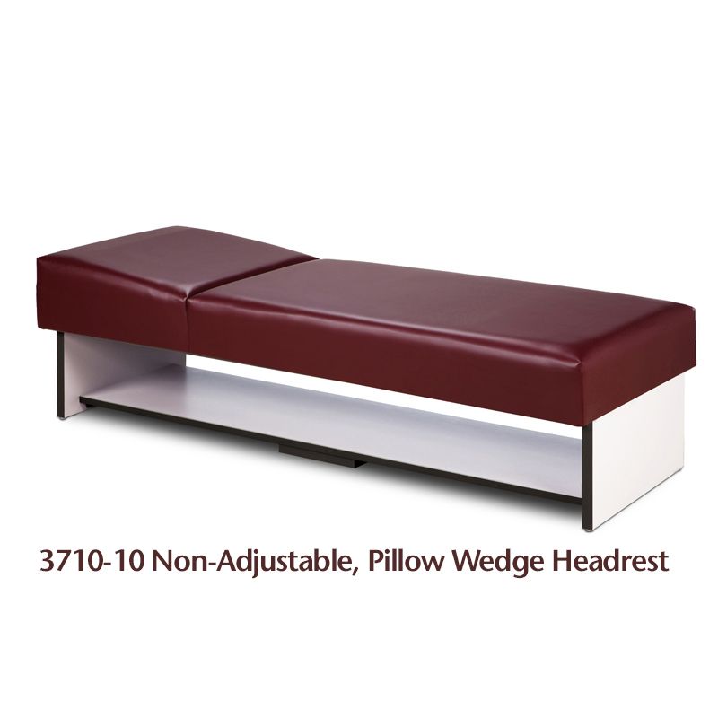 Recovery Couch w/ Non-Adjustable Pillow Wedge & Full Shelf