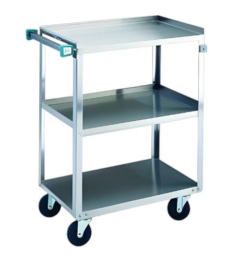 Stainless Steel Utility Cart 3.5in Swivel Casters