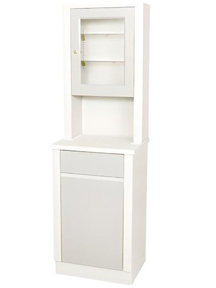 Steel 20in Modular Treatment Cabinet w/ 2 Doors & 1 Drawer