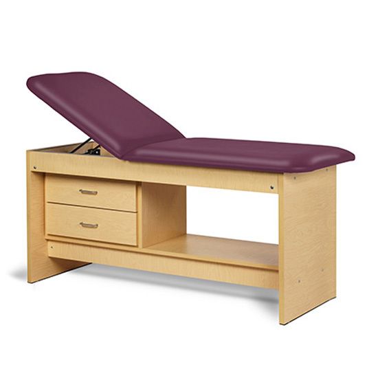 Treatment Table w/ Shelf and Drawers 27in W