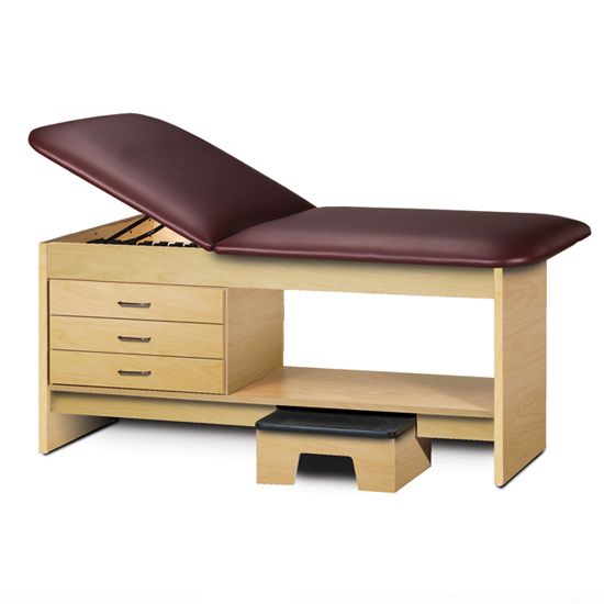 Treatment Table w/ Drawers and Integrated Step Stool 30