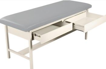 Treatment Table H-Brace  2 Drawers