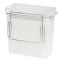 3-Gal Plastic Waste Container M/A-Series Med Cart Direct Mount