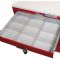 3in Adjustable Clear Divider System w/ Large Subdivider Sections