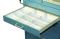 Medical Cart Accessory 3in Full Drawer Tray w/ 2 Rails & 6 Dividers